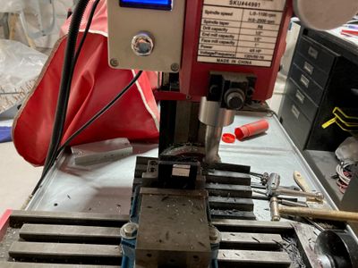 Machined the flaps bearing block