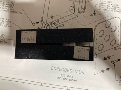 Measuring the angle of the hole.
