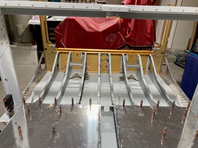 Removing the crotch strap brackets