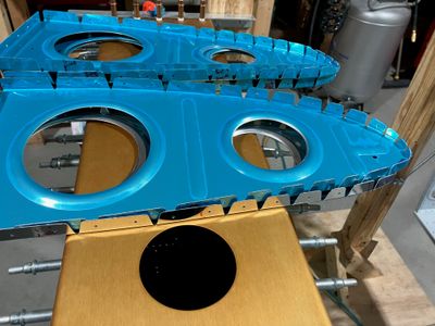 Received new leading edge ribs.