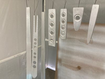 Parts are cleaned and ready for priming!