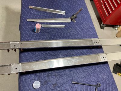 Drilled to the spars.
