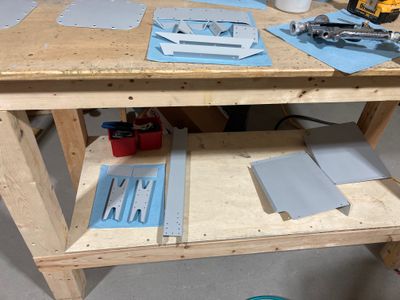 Primed parts.