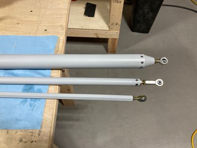 Assembled the pushrods.