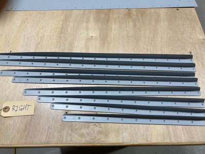 The right side stiffeners dimpled.