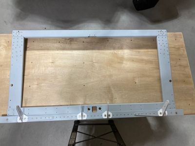 Riveting F705 together