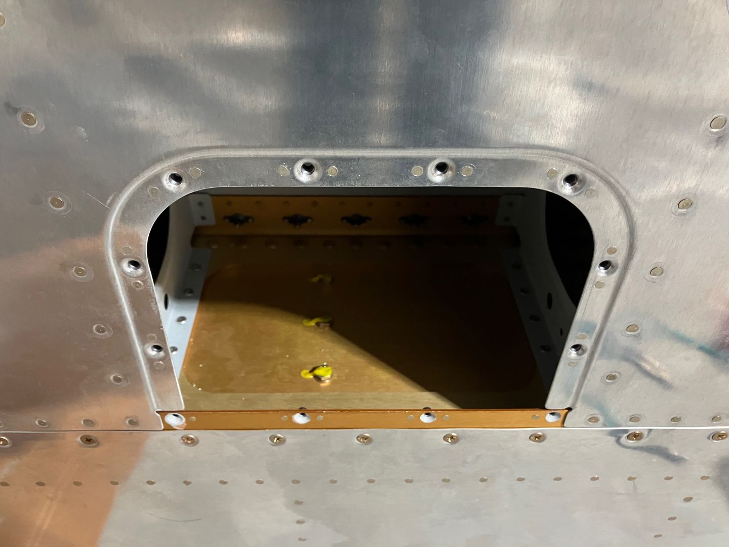 Access panels nutplates.