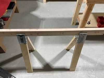 Another sawhorse.