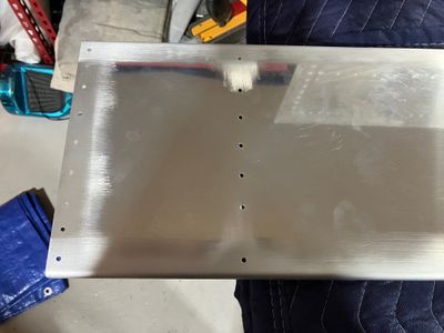 Scuffed baffle.