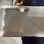 Scuffed baffle.