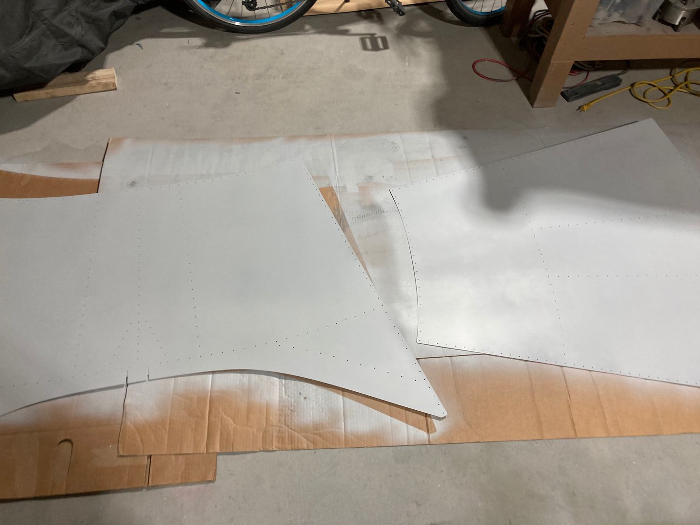 The skins are primed.