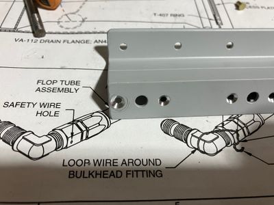 A ruined countersink.