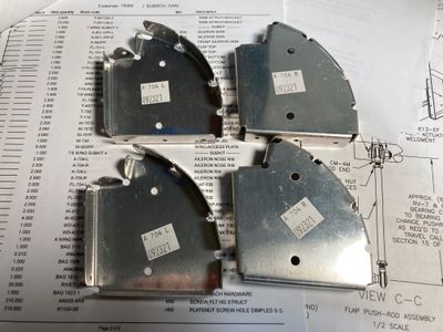 The aileron nose ribs.