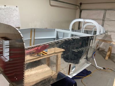 Rolled over the canoe