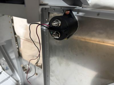 The main contactor installed