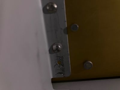 A flange is damaged.