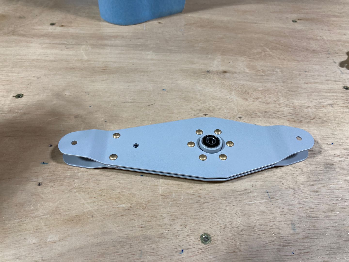 Elevator bellcrank assembly.