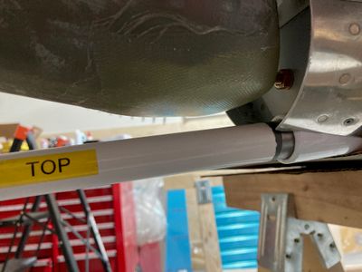 Fitting the bottom rudder fairing