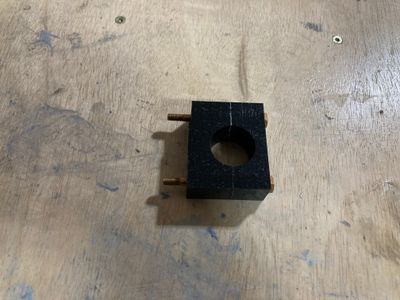The finished block