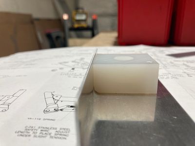 The rounded edge fits well!
