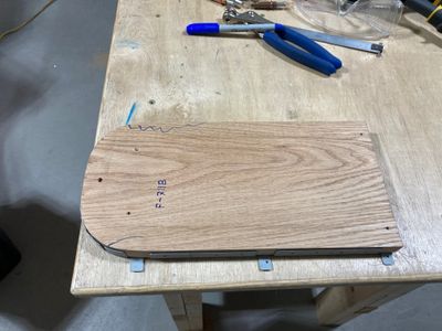A forming block.