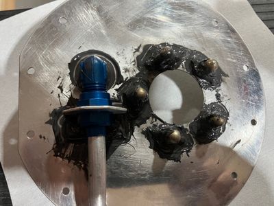 The outboard rib and the reinforcing ring