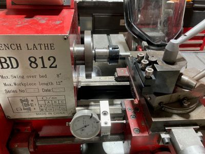 Machining the F-635C spacer.