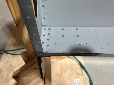 The outboard aileron bracket.