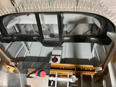 Trimming carbon fiber panel