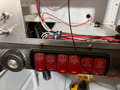 Partially wired switches