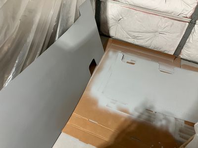 Priming the bottom skins