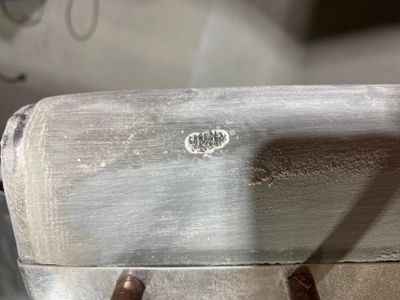 Sanding the gelcoat.