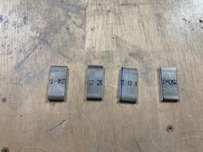 The seats ribs are complete for now.