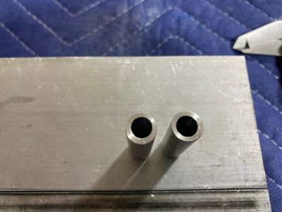Holes are not centered!