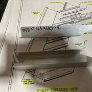 The F-741A tunnel cover brackets.