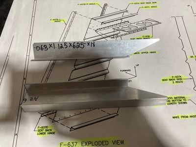 The F-741A tunnel cover brackets.