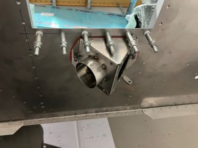 The valve is fitted.