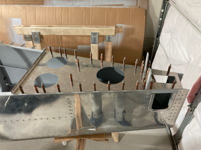 The aft fuselage deck.