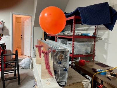 Working on the fuel sender plate