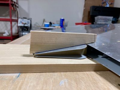 Preparing the bending blocks.