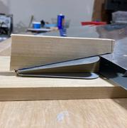 Preparing the bending blocks.