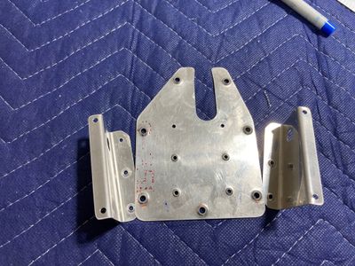 The support brackets are ready.