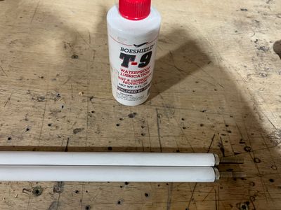 Removed powder coating so end rods fit.