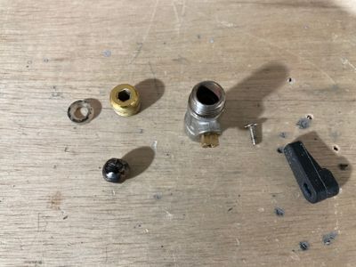 The old drain valve.