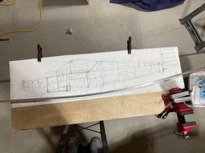 The right longeron matches the plans.