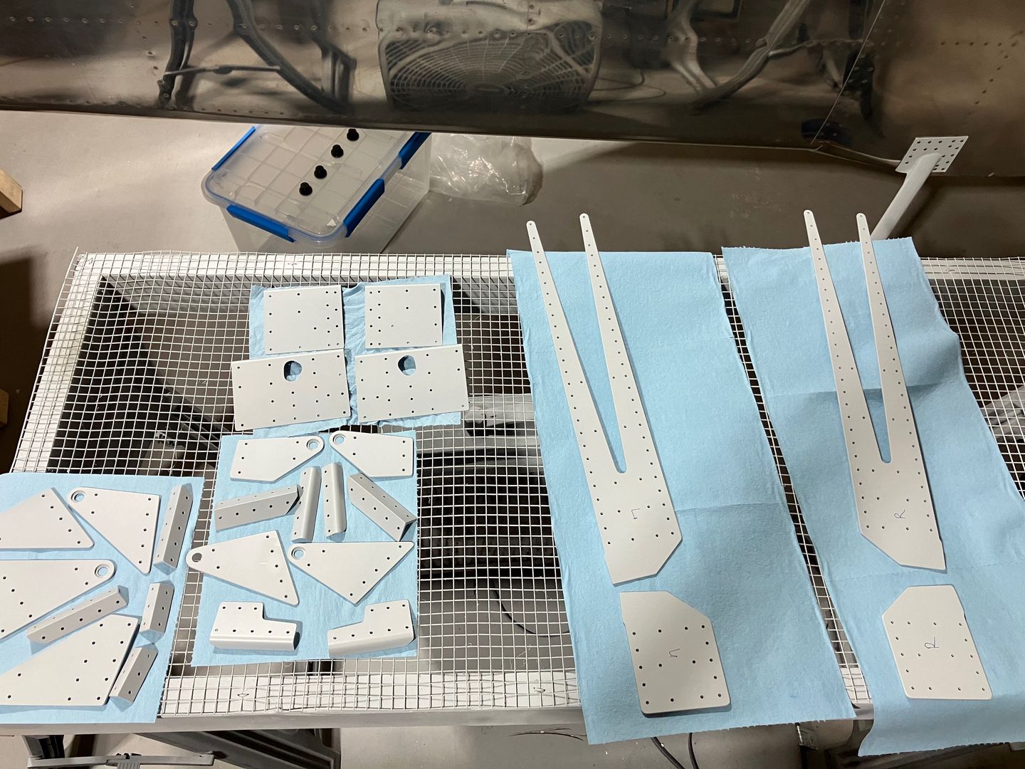 Primed the parts