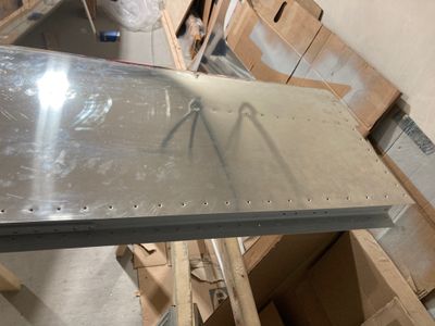 Drilled out more rivets for better access.