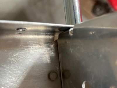 Scratches sanded away