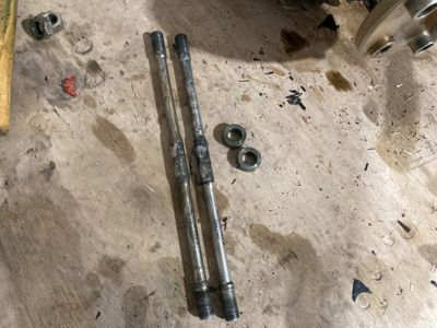 The studs are pulled.