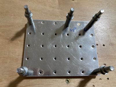Test coupon for the rivet gun training!